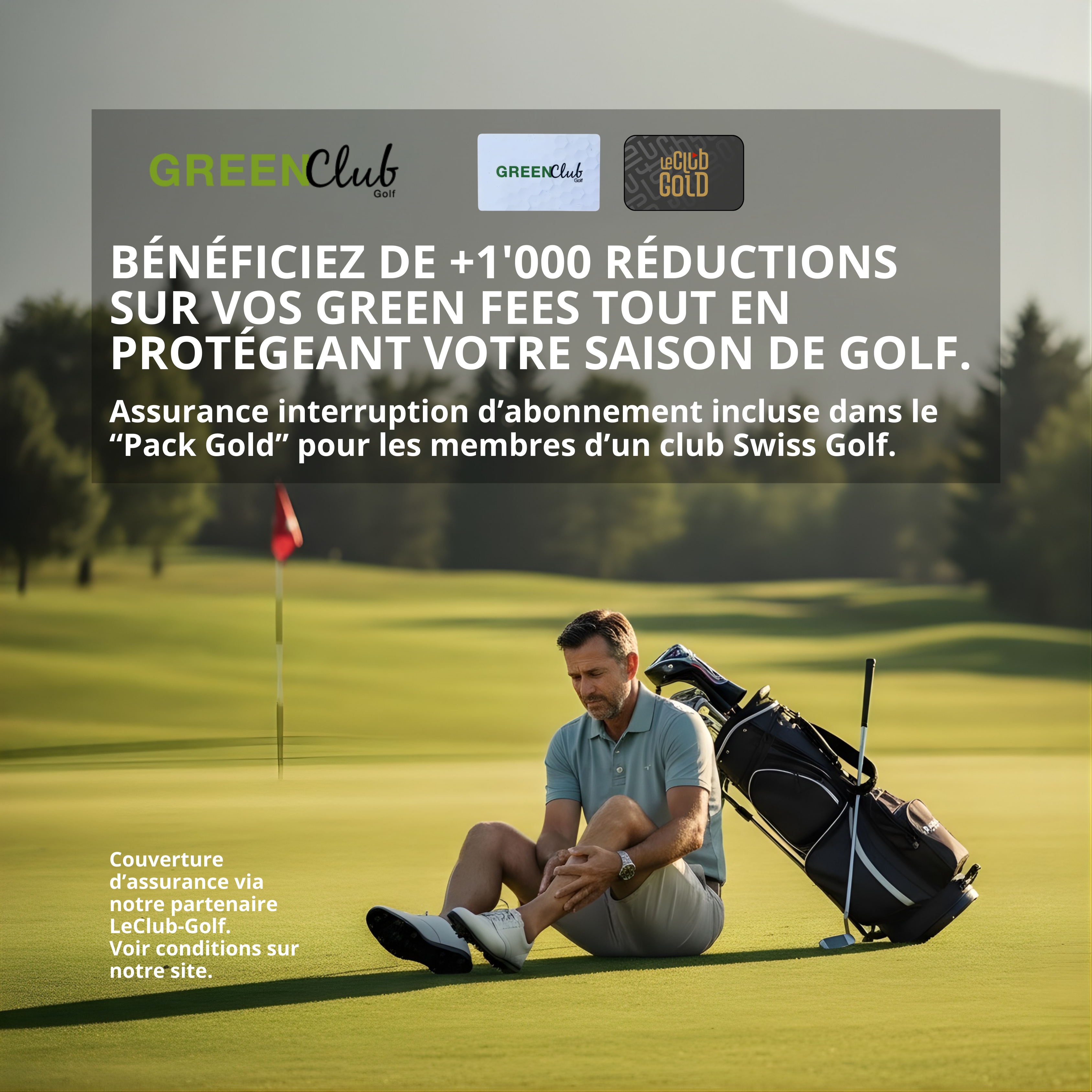 Pack GreenClub-Golf Gold